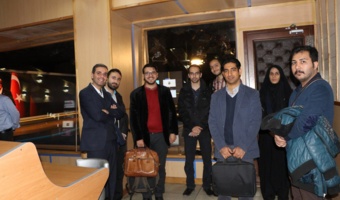 بازدید دانشجویان کارشناسی ارشد مدیریت رسانه از فعالیت‌های رسانه ای شبکه های خبری برون مرزی