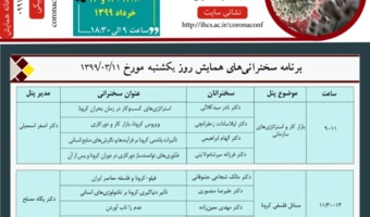 برگزاری دومین روز همایش اصلی ابعاد انسانی- اجتماعی مسئله کرونا در ایران