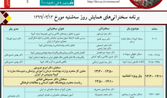 برگزاری چهارمین روز همایش اصلی ابعاد انسانی- اجتماعی مسئله کرونا در ایران
