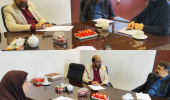 دیدار آقای دکتر بنائی جهرمی با برخی از کارکنان پژوهشکده ۱۲ خرداد ۱۴۰۴