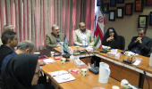 دیدار ریاست پژوهشگاه علوم انسانی و مطالعات فرهنگی با اعضای هیئت علمی و پژوهشگران پژوهشکده دانشنامه‌نگاری