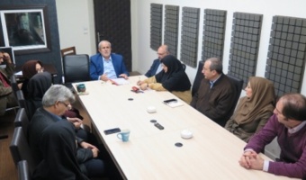 گزارش بازدید دکتر قبادی از پژوهشکده زبانشناسی