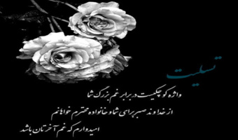 پیام تسلیت رئیس پژوهشگاه به مناسبت درگذشت برادر محترم آقای دکتر مسعود قیومی