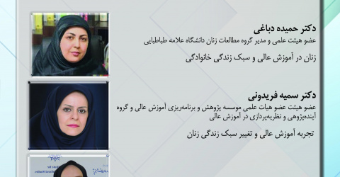 نخستین نشست از سلسله نشست‌های تخصصی سبک زندگی ایرانی_اسلامی؛ رویکردها، چالش‌ها، راهبردها و سیاست‌گذاری‌ها با عنوان آموزش عالی و تغییر سبک زندگی زنان