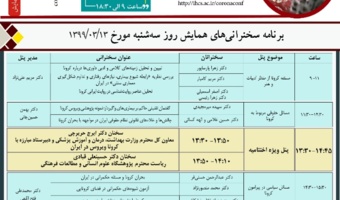 مراسم ویژه اختتامیه همایش ابعاد انسانی- اجتماعی مسئله کرونا در ایران