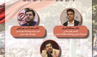 ششمین نشست از سلسله نشستهای گفتوگوی انتقادی با عنوان «نقد و بررسی تحولات نئولیبرالیسم در زمان معاصر» برگزار میشود
